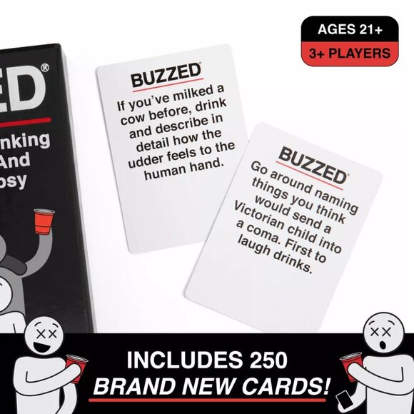 NEW Buzzed: Hydration Edition Card Game - Picture 5 of 9